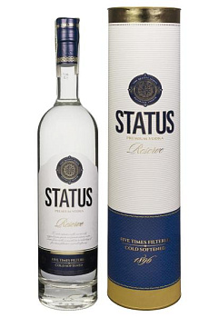 Водка Status Reserve в тубусе 0.7 л водка status reserve в тубусе 0.7 л