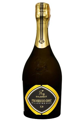 le manzane balbinot prosecco exclusive extra dry белое экстра сухое 0.75 л 