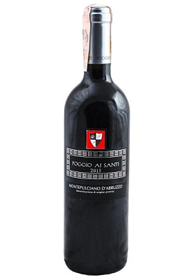 poggio ai santi montepulciano d’abruzzo красное сухое 0.75 л