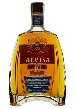 Бренді Alvisa Ecological 10 years 0.5 л бренди alvisa ecological 10 years 0.5 л