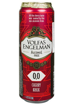 Пиво Volfas Engelman Vishneu Kriek вишневое б/а ж/б 0.568 л пиво volfas engelman vishneu kriek вишневое б/а ж/б 0.568 л