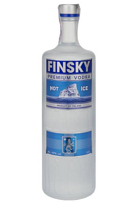 водка finsky hot ice 1 л