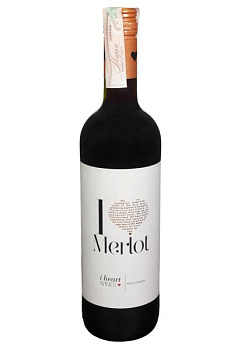 I Heart Merlot Красное Полусухое 0.75 л i heart merlot красное полусухое 0.75 л