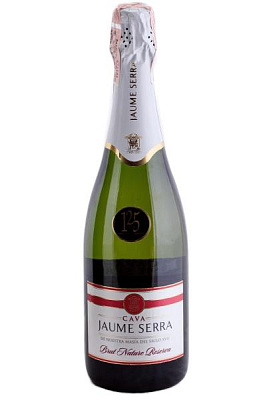 cava jaume serra brut nature reserva белое 0.75 л