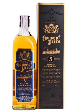 Виски House of Peers 5 y.o. 0.7 л