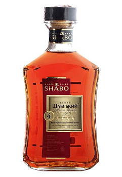 Коньяк Shabo ШАБСЬКИЙ 4 года 0.5 л коньяк shabo шабський 4 года 0.5 л