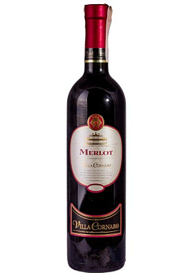 villa cornaro merlot красное сухое 0.75 л