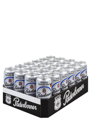 Упаковка Пиво Paderborner Export ( 5,5% светлое ж/б 0.5 л 24 шт )