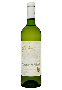 Selection St-Michel Біле Напівсолодке 0.75 л  selection st-michel белое полусладкое 0.75 л