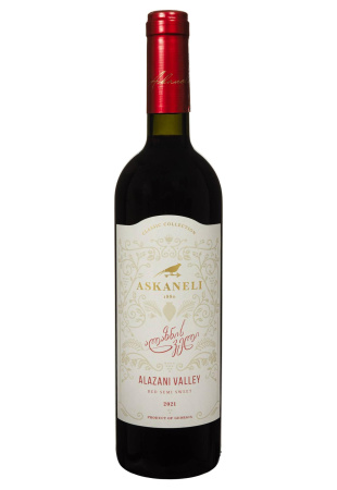 Askaneli Алазанская долина Красное Полусладкое 0.75 л