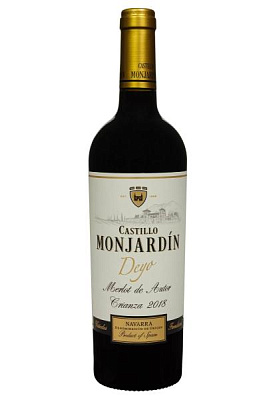 castillo monjardin deyo merlot de autor 2018 красное сухое 0.75 л