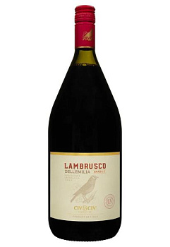 Civ&Civ Lambrusco dell'emilia Rosso Amabile Красное Полусладкое 1.5 л civ&civ lambrusco dell'emilia rosso amabile красное полусладкое 1.5 л