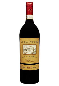 Villa Puccini Chianti Riserva DOCG 2019 Красное Сухое 0.75 л  villa puccini chianti riserva docg 2019 красное сухое 0.75 л