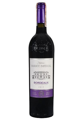 chateau barbot imperial bordeaux красное сухое 0.75 л