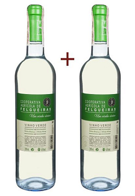 набор вина cooperativa agricola de felgueiras white полусухое 0.75 (набор 2 х 0.75 л)