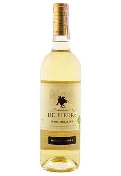 Chevalier de Pierre Blanc Moelleux Белое Полусладкое 0.75 л chevalier de pierre blanc moelleux белое полусладкое 0.75 л