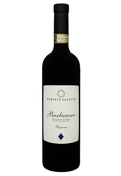 roberto sarotto barbaresco riserva 2017 красное сухое 0.75 л