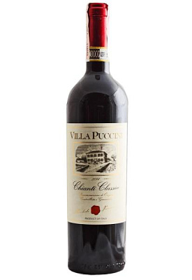 villa puccini chianti classico docg 2014 красное сухое 0.75 л