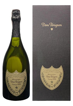 Шампанське Dom Perignon Vintage Brut Біле в коробці 0.75 л шампанское dom perignon vintage brut белое в коробке 0.75 л