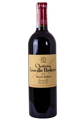 chateau leoville poyferre 2011 красное сухое 0.75 л