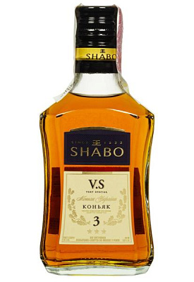 коньяк shabo v.s. 0.25 л