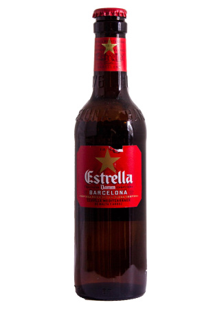 Пиво Estrella Damm Barcelona 4,6% светлое 0.33 л