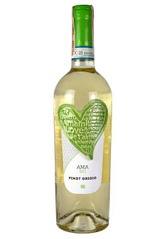 Amami Pinot Grigio Delle Venezie DOC Белое Сухое 0.75 л amami pinot grigio delle venezie doc белое сухое 0.75 л