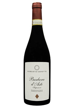 Roberto Sarotto Barbera d'Asti Superiore 2022 DOCG Червоне Сухе 0.75 л roberto sarotto barbera d'asti superiore 2022 docg красное сухое 0.75 л