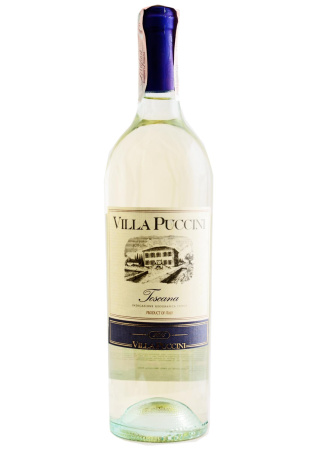 Villa Puccini Toscano Bianco IGT Белое Сухое 0.75 л фото Villa Puccini Toscano Bianco IGT Белое Сухое 0.75 л