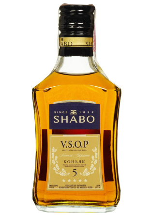 Коньяк Shabo V.S.O.P. 0.25 л фото Коньяк Shabo V.S.O.P. 0.25 л