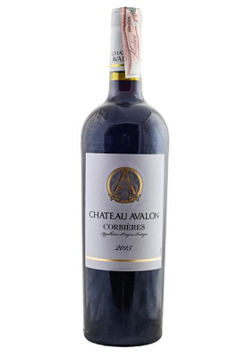 chateau avalon corbieres красное сухое 0.75 л