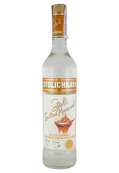 Горілка Stolichnaya Salted Karamel 0.7 л водка stolichnaya salted karamel 0.7 л