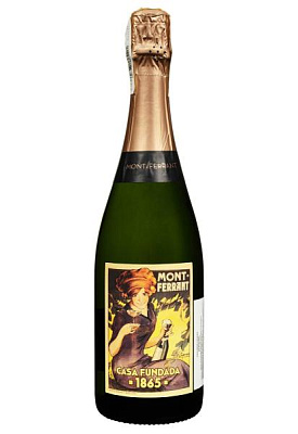 cava mont-ferrant la senyora brut nature белое сухое 0.75 л 