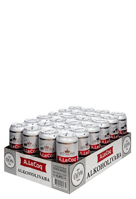 упаковка пиво a le cog premium ( б/а ж/б 0.5 л 24 шт ) 