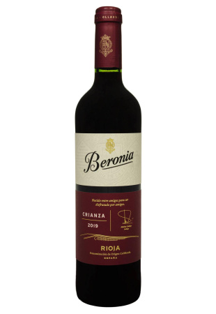 Beronia Crianza 2019 Красное Сухое 0.75 л фото Beronia Crianza 2019 Красное Сухое 0.75 л