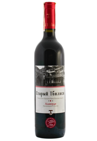Старый Тбилиси Алаверди Красное Полусухое 0.75 л фото Старый Тбилиси Алаверди Красное Полусухое 0.75 л