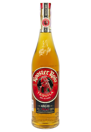 Текила Rooster Rojo Anejo 0.7 л фото Текила Rooster Rojo Anejo 0.7 л