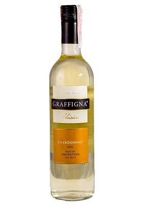 graffigna clasico chardonnay белое сухое 0.75 л
