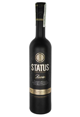 водка status reserve black 0.5 л