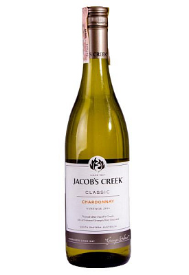 jacob's creek classic chardonnay белое сухое 0.75 л