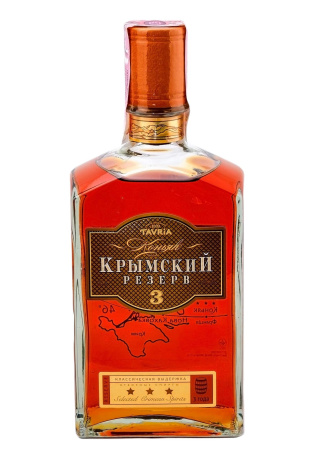 Коньяк Крымский Резерв 3 года 0.5 л