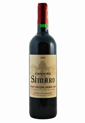 chateau simard 2009 красное сухое 0.75 л