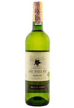 Chevalier de Pierre Blanc Sec Белое Сухое 0.75 л chevalier de pierre blanc sec белое сухое 0.75 л