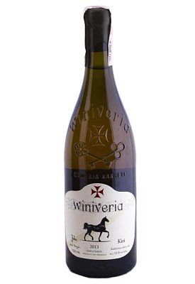 winiveria kisi kakhetian white dry белое сухое 0.75 л