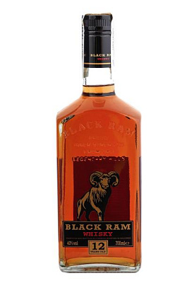 виски black ram 12 y.o. 0.7 л