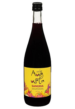 Сангрія Urbe Augusta Sangria Червона Напівсолодка 1 л сангрия urbe augusta sangria красная полусладкая 1 л