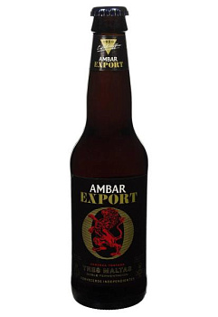 Пиво AMBAR EXPORT 7% светлое стекло 0.33 л пиво ambar export 7% светлое стекло 0.33 л
