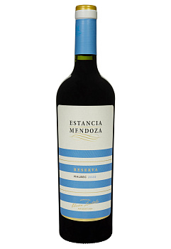 Estancia Mendoza Malbec Reserva 2020 Красное Сухое 0.75 л estancia mendoza malbec reserva 2020 красное сухое 0.75 л