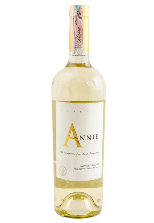 Annie Sauvignon Blanc Reserva Белое Сухое 0.75 л фото Annie Sauvignon Blanc Reserva Белое Сухое 0.75 л