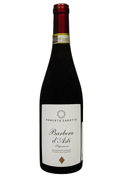 roberto sarotto barbera d'asti superiore 2020 красное сухое 0.75 л